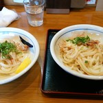 麺処 あわた - 勘違いで、普通盛が二杯になりました。