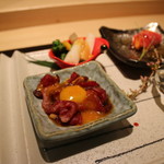 焼肉 強小亭 - 大山黒牛　ユッケ