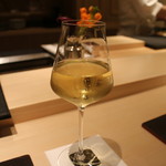 焼肉 強小亭 - 白ワイン（銘柄忘れ・・・）