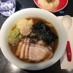 Japanese Soba Noodles 蔦 - チャーシューワンタン醤油Soba