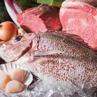 白身魚・帆立貝柱とステーキのランチ「茜 -Akane-」
