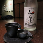 銀座 あまくさ 青山外苑 - 初亀　特別純米　かすみさけ　生酒