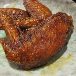 葱や木曽 - 名物！ピリ辛手羽先