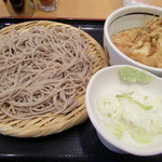 しぶそば - かき揚げ天丼＆そば