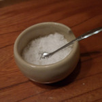 手打そば 菊谷 - 釜たき塩