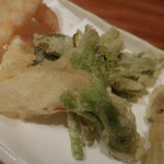 手打そば 菊谷 - 山菜