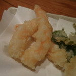 手打そば 菊谷 - 天然海老