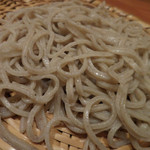 手打そば 菊谷 - 唎き蕎麦２枚目；アップ