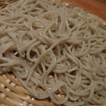 手打そば 菊谷 - 唎き蕎麦３枚目；アップ