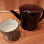 手打そば 菊谷 - 蕎麦湯、湯桶