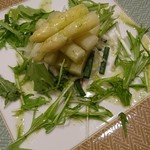美食美酒 囲 - ホワイトアスパラのサラダ
