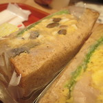 ウフ タマコ サンド - お汁粉