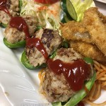 フジランチ - ピーマン肉詰め 830円