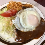 フジランチ - ハンバーグエッグ 780円