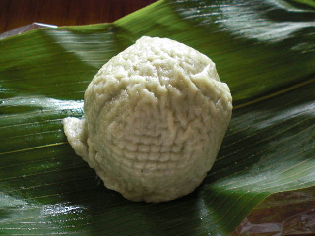 菓匠 香月 - 生麸まんじゅう(中身)