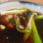 手打ち蕎麦ひまわり - すっぽんの身