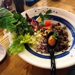 海老丸らーめん - 仔羊汁なしまぜそば