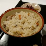 京都鴨そば専門店　浹 - かやくご飯