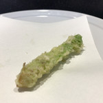 天ぷら  やました - 天ぷらやました(たらのめ)