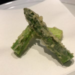 天ぷら  やました - 天ぷらやました(アスパラガス)