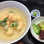 天ぷら  やました - 天ぷらやました(天茶漬け)