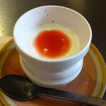 網元の宿 ろくや - デザート：ミルクプリン