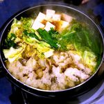 えにし - モツ鍋 醤油味　2018.3.22