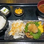 居酒屋YOU家 - おろしハンバーグ＆グラコロ定食890円