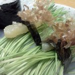 松寿司 - 芽ねぎにぎり