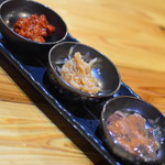 居酒屋まぬけ - 珍味３種盛り（６８０円＋税）２０１８年３月