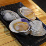 居酒屋まぬけ - 白ハマグリ（２５０円→５０円＋税）２０１８年３月