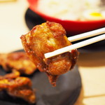 北野八番亭 - 北八とんこつ、唐揚げ(3ヶ)