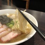 八雲 - 「チャーシュー特製ワンタン麺(白だし)」¥1300