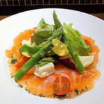 ラトリエ プリュ - ノルウェーサーモンのマリネ ディル風味