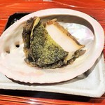 銀座 しのはら - 大きな蒸し鮑