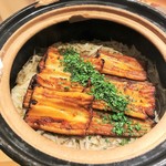 銀座 しのはら - 穴子ご飯（土鍋）