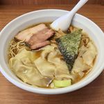 甲斐 高円寺店 - 甲斐 高円寺店（中華そば650円＋ワンタン200円）