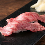 Kaisen Donya Sannomiya Seriichi - A5神戸牛　肉寿司