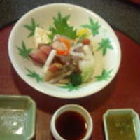 京料理 かじ - 三種のタレが嬉しいお造り