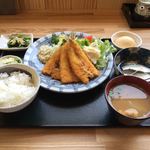 松月 - ニギスフライ定食