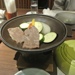 下田セントラルホテル - 火の物　牛カルビ陶板焼き