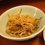 まいもんや かっぱ - 2018年3月　お通しのはりはり漬け