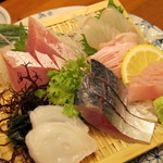 まいもんや かっぱ - 2018年3月　刺身盛合せ