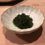 うを徳 - あおさ 酢の物