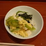 蓬左茶寮 - 御替り：極上ねぎ 絹とじ丼
