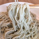 83385545 - 春は真っ盛りですが､やや緑がかった長躯のおそば