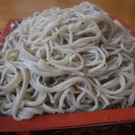 Teuchi Soba Chikuon An - 手打ちだから太さはご愛嬌♪