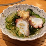 お酒・お惣菜・和食 竜田屋 - H.29.12.18.夜 たこ酢