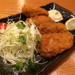 お酒・お惣菜・和食 竜田屋 - H.29.12.18.夜 カキフライ