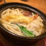 お食事処・居酒屋 竜田屋 - H.29.12.18.夜 鍋焼きうどん